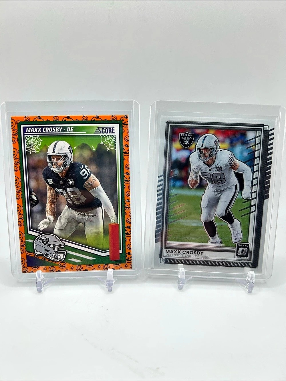Maxx Crosby 2025 Panini Football Cards 🏈🎃Las Vegas Raiders